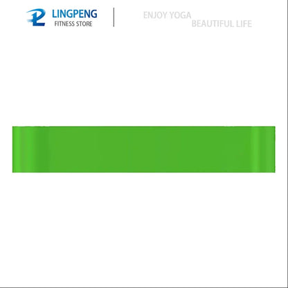 Different Resistance Bands Yoga Band Fitness Exercise Training Hip Tension Band Leg Squat Dance Elastic Loop Stretch Band